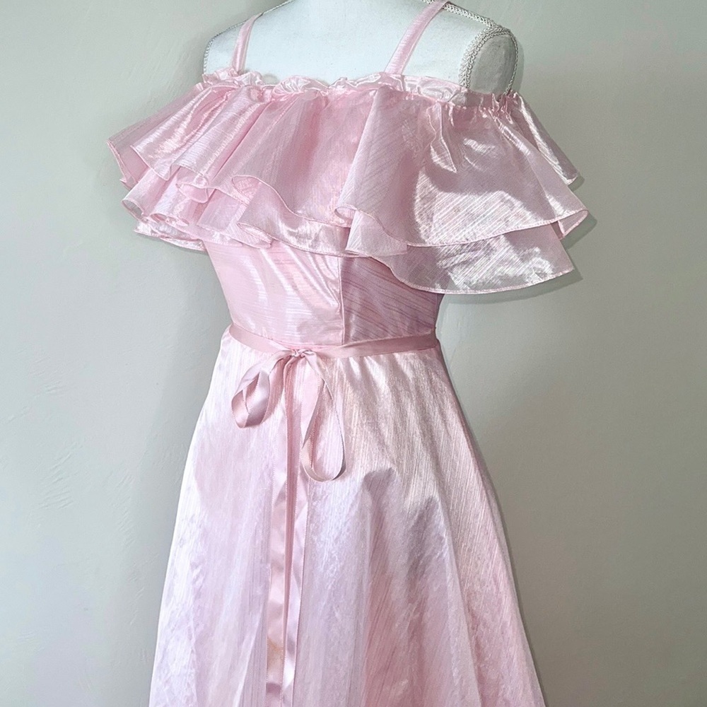 Vintage Princess Prom Dress - Picture 4 of 10